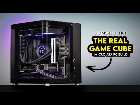 This Small PC Build is Wholesome… | Jonsbo TK1「2.0」Micro ATX Gaming PC Build | SFF Radeon RX 7600 XT