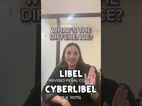 LEGAL CHITCHAT PH | LIBEL AND CYBERLIBEL IN THE PHILIPPINES