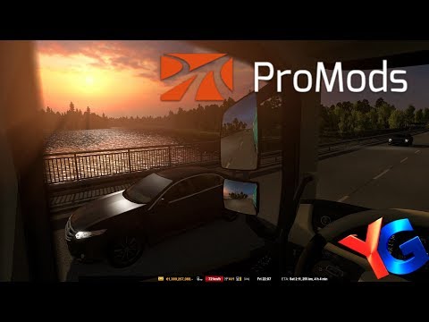 ETS2 - Some of the Best Scenery in the Game - Promods 2.31 - EP2