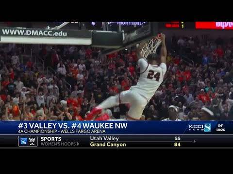 Valley claims third consecutive state boys basketball championship