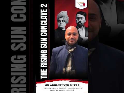 Meet our esteemed panelist Mr. Abhijit Iyer-Mitra  #indiajapan #connectindiajapan