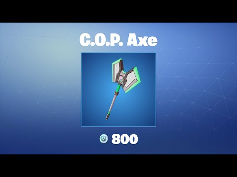 C.O.P. Axe | Fortnite Pickaxe