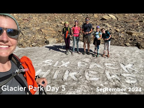 BFV - Glacier National Park Day 5 - Lunch Creek and SNOW!