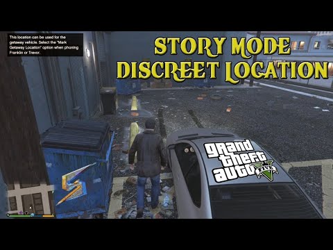 STORY MODE DISCREET LOCATION | GTA 5 - GTA V SERIES #225 GAMEPLAY VIDEO