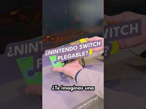 ¿Nintendo Switch plegable?