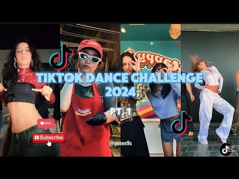 TIKTOK DANCE TRENDS CHALLENGES  2024 ✨️ || PT.1 || #queen_9s