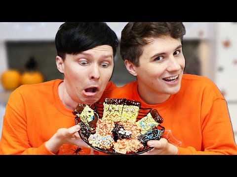 Halloween Baking - Creepy Crispy Cakes CONJOINED CHALLENGE!