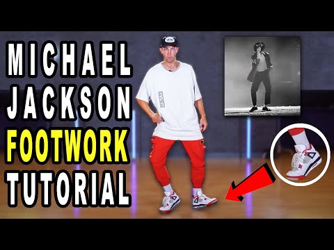 Michael Jackson Footwork Tutorial!  *1 MINUTE DANCE LESSON*