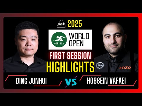 Ding Junhui vs Hossein Vafaei  Highlights | Weide Cup Snooker World Open 2025 | #snooker2025