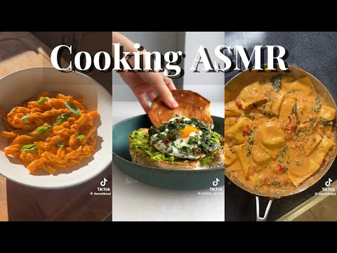 Cooking *ASMR* TikTok compilation #cooking #asmr #tiktokcompilation #satisfyingvideo