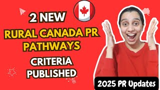 2 NEW Rural Canadian PR Pathways Eligibility Criteria | RCIC & FCIC | Zeste Immigration Canada 🇨🇦