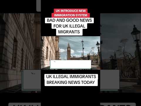 BAD AND GOOD NEWS FOR UK ILLEGAL MIGRANTS #ytshorts