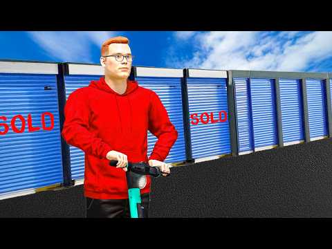 OPENING ABANDONED STORAGE LOCKERS! (EP 1) Storage Hunter Simulator