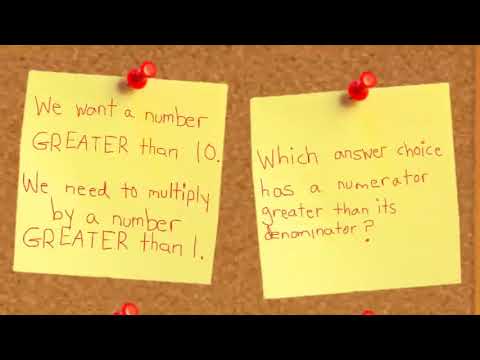 6th Grade - Math - Fractions as Factors - Topic Video