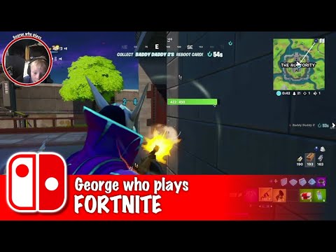 Fortnite green gun only challenge with George and Josh | George Who Plays