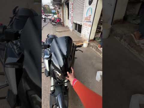 Windshield Visor on Dominar 250 || My 1st Mini Vlog || Ramgarh || Rider Hub