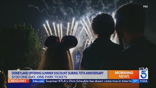 Disneyland unveils limited-time ticket deal ahead of 70th anniversary celebration