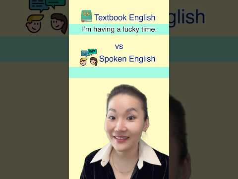 Textbook vs Spoken #english #learnenglish #sarahmembrey