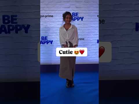 Inayat Verma Attend At Blue Carpet Of Film Be Happy. #inayatverma #spotted #e24