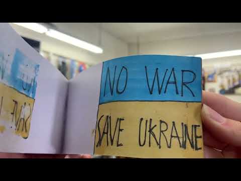 Save Ukraine PSA Flip Book by Yuri