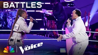 Ari Camille and Bryson Battle's Show-Stopping Duet of Muni Long's "Made For Me" | The Voice Battles