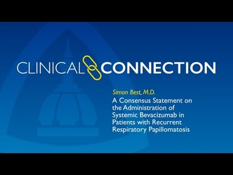 Administration of Systemic Bevacizumab in Patients with Recurrent Respiratory Papillomatosis