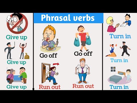 Phrasal verbs:   phrasal verbs in English | Phrasal verbs with Examples |