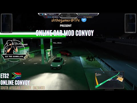 Epic Car Mod Convoy Online | ETS2 Multiplayer Adventure 🚗💨