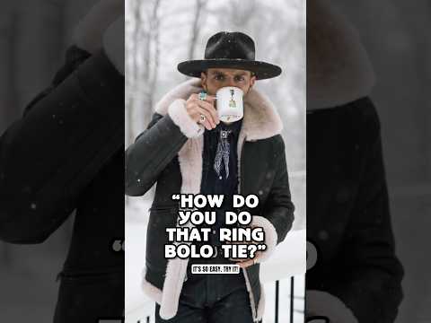 How to do the Bandana & Ring Bolo Tie!