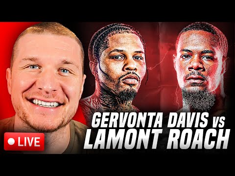 GERVONTA "TANK" DAVIS vs LAMONT ROACH LIVESTREAM WATCH PARTY!! The W.A.D.E. Concept