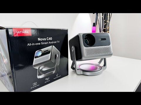 Ultimea Nova C40 Projector with Android TV & Gimbal Stand