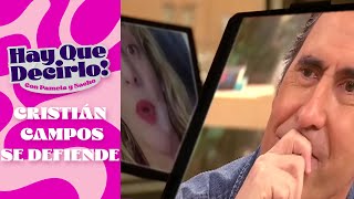 Impactantes declaraciones de Cristián Campos defendiéndose de sus hijos | Hay Que Decirlo | Canal 13