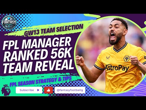 FPL GW13 Team Selection | My Captaincy Decision | Fantasy Premier League Tips 2024/25