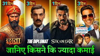 Chhaava Box Office collection, Namastey London, The Diplomat, Sikandar, Akshay Kumar, Salman Khan,