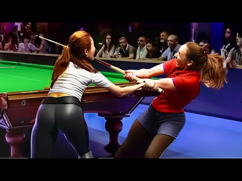 Most RIDICULOUS Moments In Women Snooker..