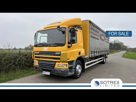 For Sale - New Stock From Sotrex: DAF CF 65 220 4 X 2 Curtainsider   MX07PJU