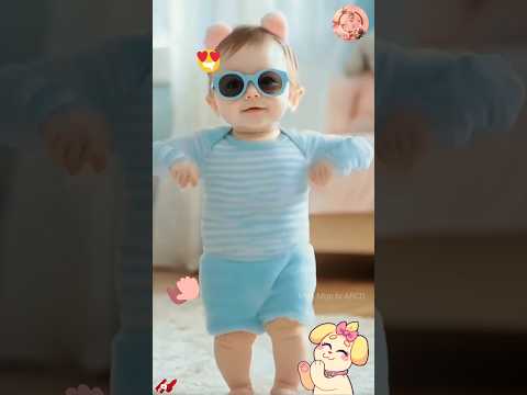 Dum dum || dika dika || dancing baby || #cute #dance #shorts