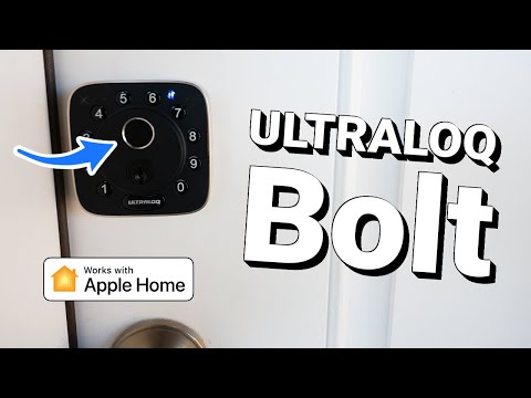 The Smart Lock Every Homeowner Needs: ULTRALOQ Bolt Fingerprint that Supports Apple Home and More