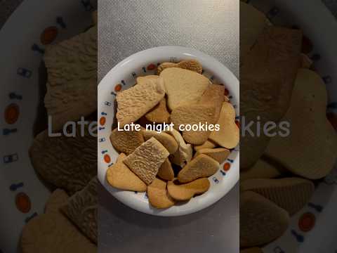 Back to Home Baking #baking #cookies #nightsnack #homebaking