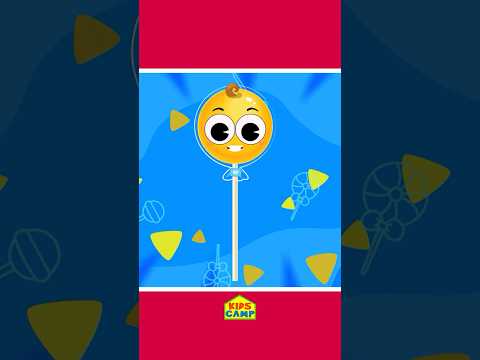 🍭 Baby Lollipop Finger Family Song 💛 #shorts #lollipop #fingerfamily