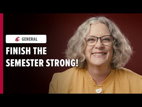 Message from the College Interim Dean: Finish the Semester Strong!