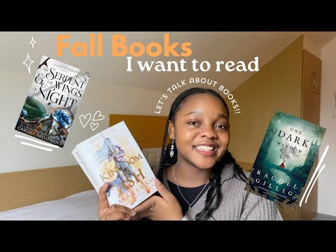 let’s talk about fall books! 🍁📚| my autumn tbr, fantasies, thrillers