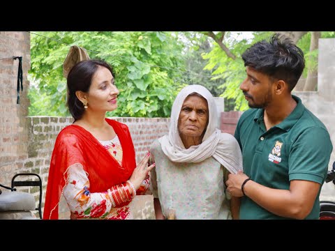 ਨਵੇਂ ਵਿਆਹ ਦੇ ਚਾਅ ਚ ਬੁੱੜੀ ਮਾਰਤੀ | Jiondi Budi | Short Movie 2022 | Theater Junction(Tj) |