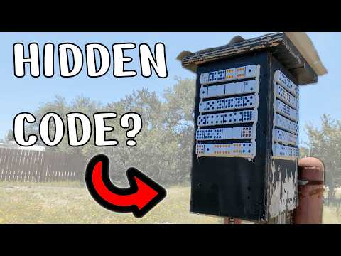 These dominos contain a hidden code to unlock a geocache! | GeoTrek