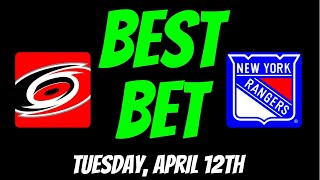 NHL Picks Today (4/12/22) | 🥅 Carolina Hurricanes vs New York Rangers