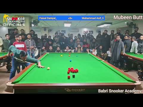 Muhammad Asif Vs Faisal | Snooker Fight Match | Snooker Frame No 1 | Snooker Champions Official