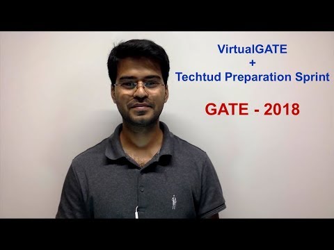 GATE-2018 Preparation Sprint Aligned with VirtualGATE