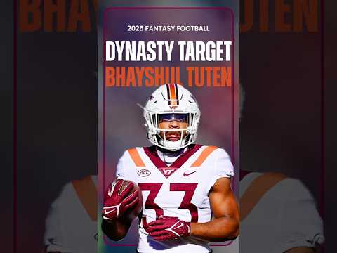 You NEED TO DRAFT This Rookie Sleeper in All Your Dynasty Leagues! | Fantasy Football #shorts