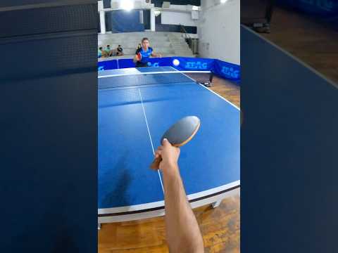 Table Tennis Rally vs World Rank 1 (U-19 Girls Doubles)