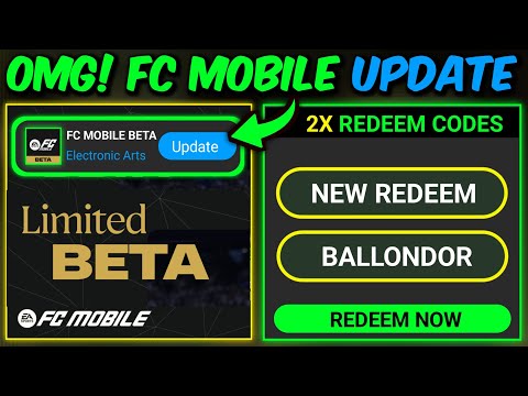 2X REDEEM CODE - HOW TO Download FC MOBILE BETA | Believers Hub